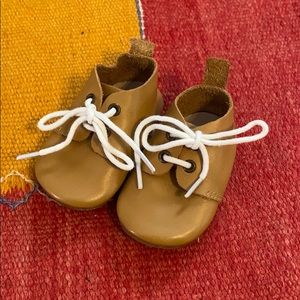 Piper Finn Winnie leather oxfords size 2 natural